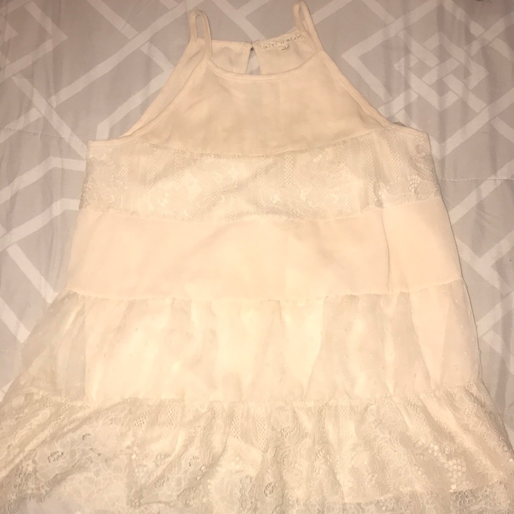Cream colored blouse